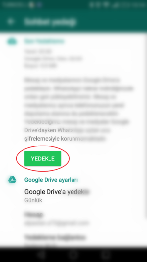 Whatsapp Yedekleme Nasıl Yapılır